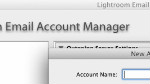 Emailing photographs from Photoshop Lightroom