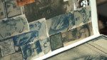 Producing Victorian-era Cyanotype prints, Allan Jenkins