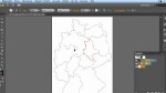 Eine Landkarte in Illustrator einfärben