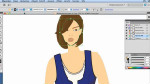 Modedesign in Illustrator: Highlights Figurine
