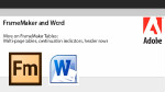 FrameMaker and Word: Multi-page Tables, Header/Footer rows