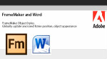 FrameMaker and Word: Graphic Object Styles